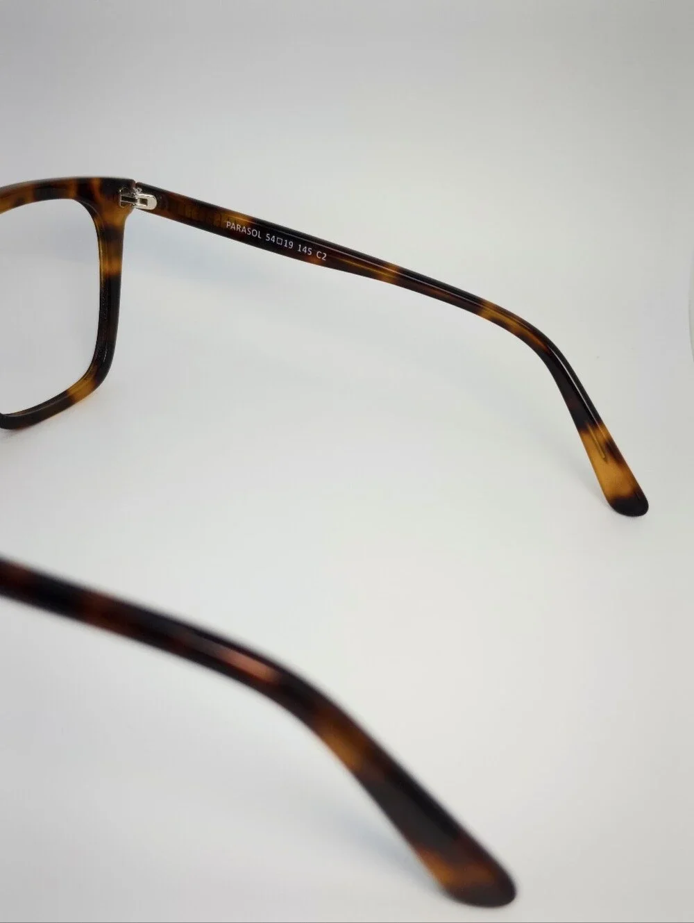 Parasol Traditional Tortoiseshell Square Frame Women's Eyewear.